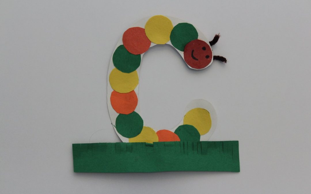 Crafts for Kids: C is for Caterpillar!