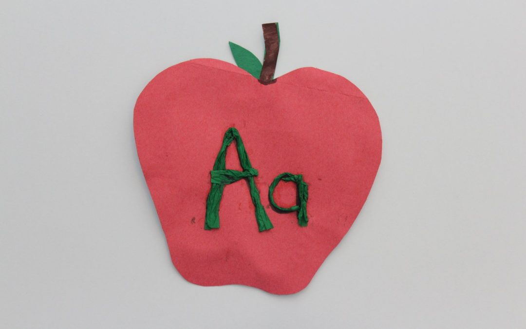 Crafts for Kids: A is for Apple!