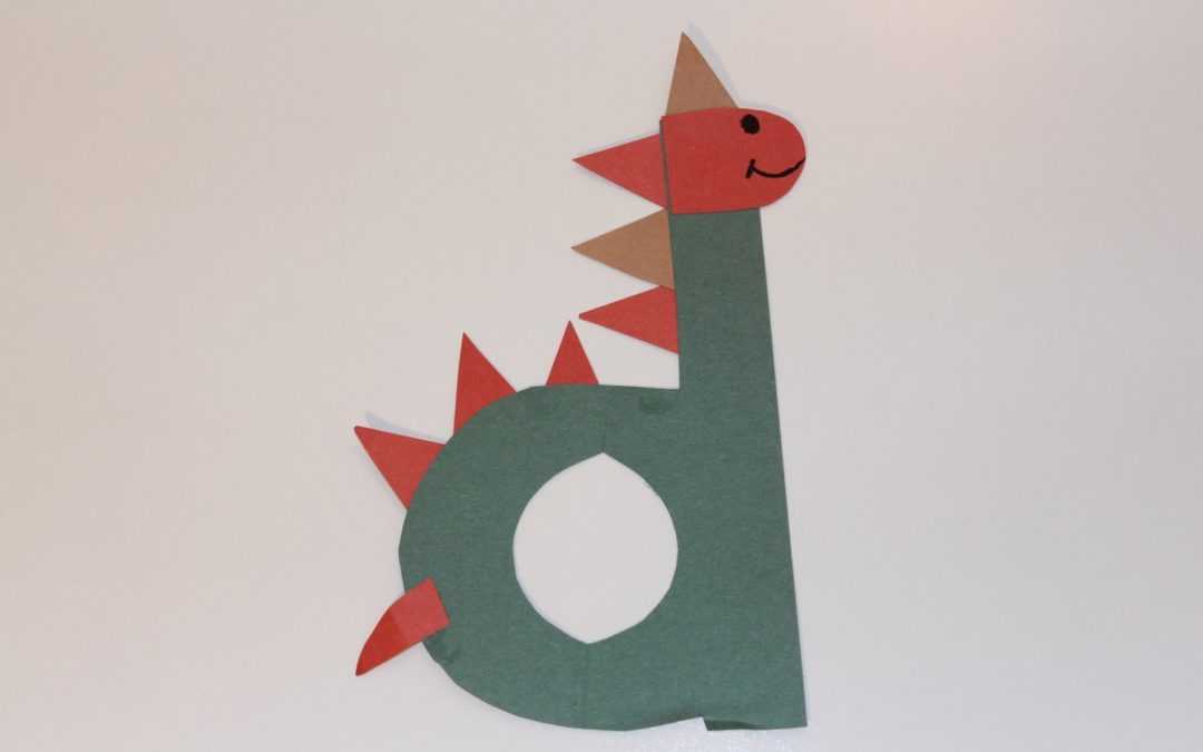 Crafts for Kids: D is for Dinosaur!