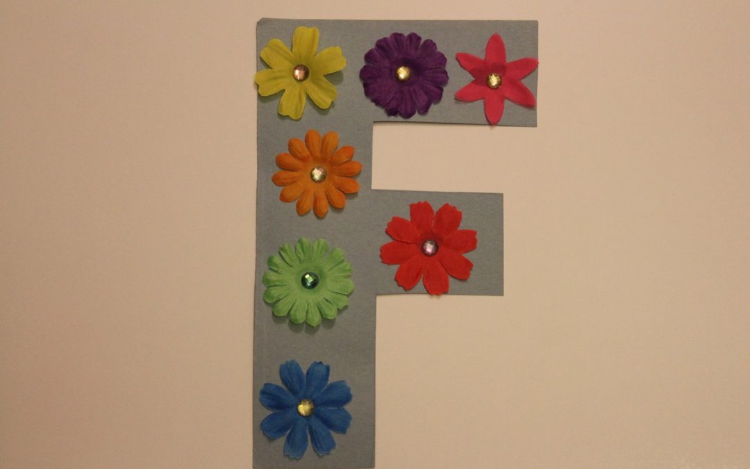 Crafts for Kids: F is for Flower!