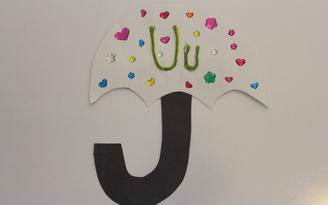 Crafts for Kids: U is for Umbrella!