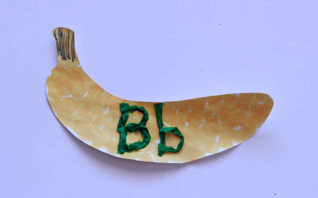 Crafts for Kids: B is for Banana!