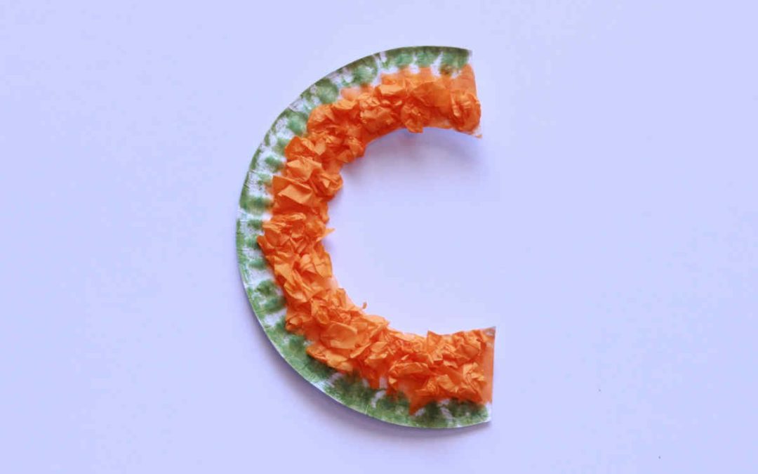 Crafts for Kids: C is for Cantaloupe!