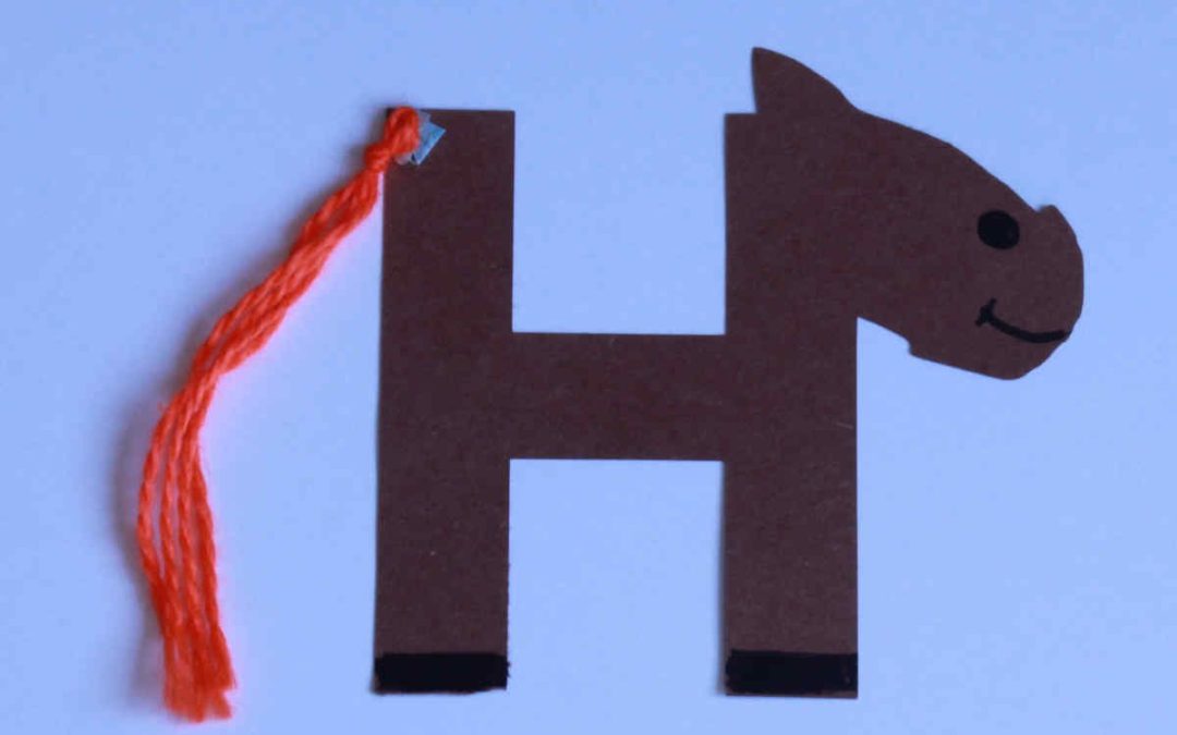 Crafts for Kids: H is for Horse!