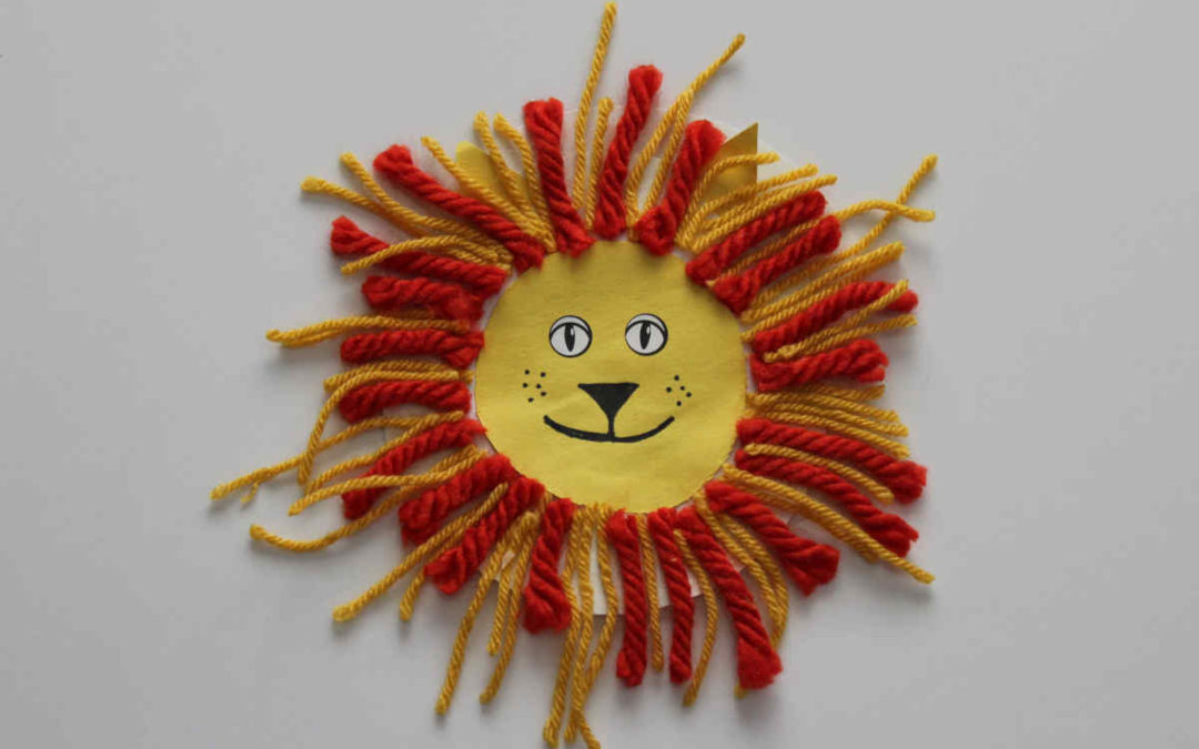 Crafts for Kids: L is for Lion