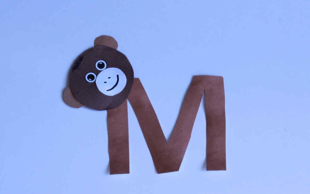 Crafts for Kids: M is for Monkey