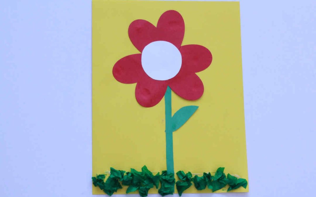 Crafts for Kids: Mother’s Day Card With Flowers
