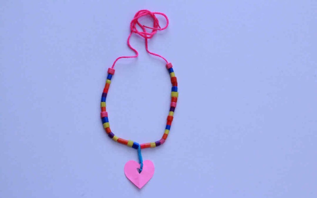 Crafts for Kids: Mother’s Day Necklace With Beads