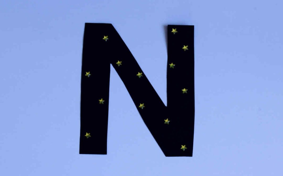 Crafts for Kids: N is for Night