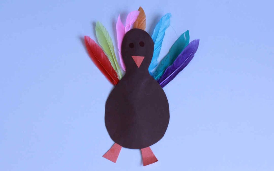 Crafts for Kids: T is for Turkey!